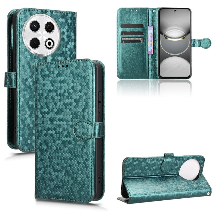 Honeycomb Dot Texture Leather Phone Case, For Tecno Pova 6 Neo 5G / Spark 30 5G, For Tecno Spark 30 Pro 4G, For Tecno Spark 30 4G, For Tecno Spark Go 2025 / Spark Go 1