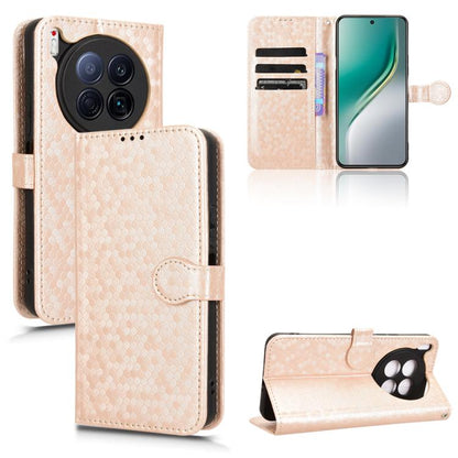 Honeycomb Dot Texture Leather Phone Case, For Tecno Pova Curve 5G, For Tecno Camon 40 Pro 4G / 5G, For Tecno Camon 40 Premier, For Tecno Camon 30s / 30s Pro