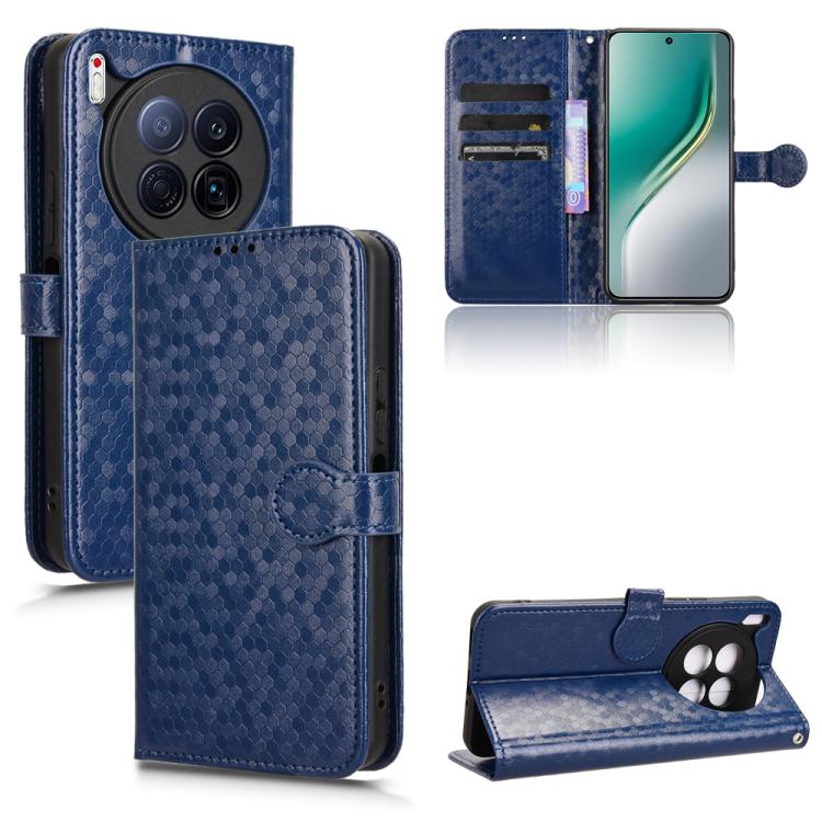 Honeycomb Dot Texture Leather Phone Case, For Tecno Pova Curve 5G, For Tecno Camon 40 Pro 4G / 5G, For Tecno Camon 40 Premier, For Tecno Camon 30s / 30s Pro