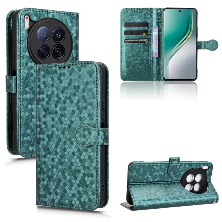 Honeycomb Dot Texture Leather Phone Case, For Tecno Pova Curve 5G, For Tecno Camon 40 Pro 4G / 5G, For Tecno Camon 40 Premier, For Tecno Camon 30s / 30s Pro