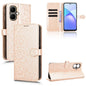 Honeycomb Dot Texture Leather Phone Case, For Tecno Pova 7 5G, For Tecno Pop 10 / Infinix Smart 10 4G, For Tecno Spark 40 Pro+ 4G, For Tecno Spark 40 Pro 4G