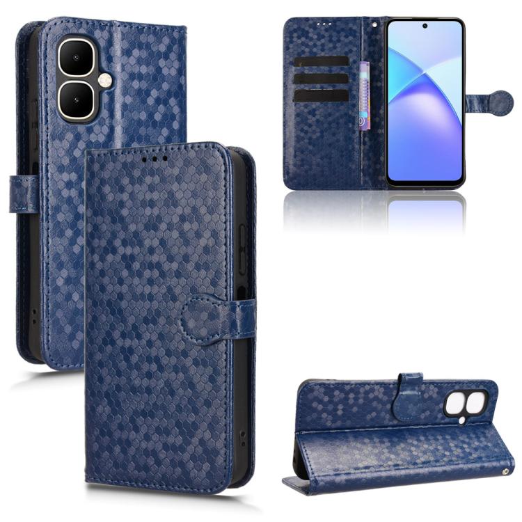 Honeycomb Dot Texture Leather Phone Case, For Tecno Pova 7 5G, For Tecno Pop 10 / Infinix Smart 10 4G, For Tecno Spark 40 Pro+ 4G, For Tecno Spark 40 Pro 4G