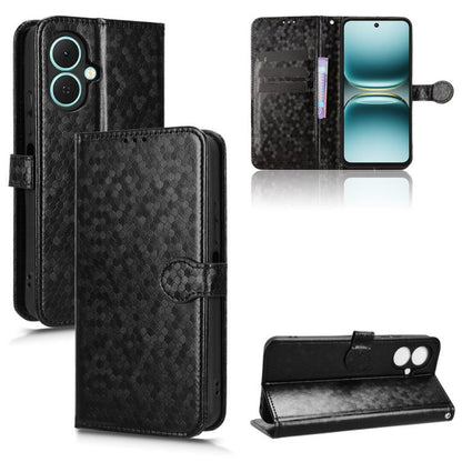 Honeycomb Dot Texture Leather Phone Case, For Tecno Spark 40 4G, For Tecno Pova 7 Ultra 5G, For Tecno Pova 7 4G, For Tecno Spark Go 2 4G