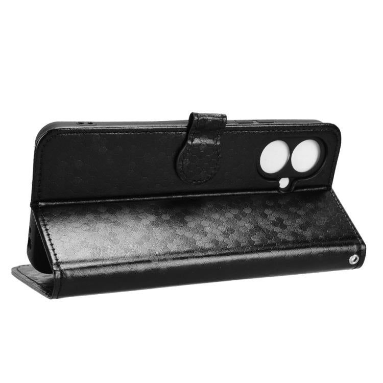 Honeycomb Dot Texture Leather Phone Case, For Tecno Spark Go 2 4G, For Tecno Pova Curve 5G, For Tecno Camon 40 Pro 4G / 5G, For Tecno Camon 40 Premier