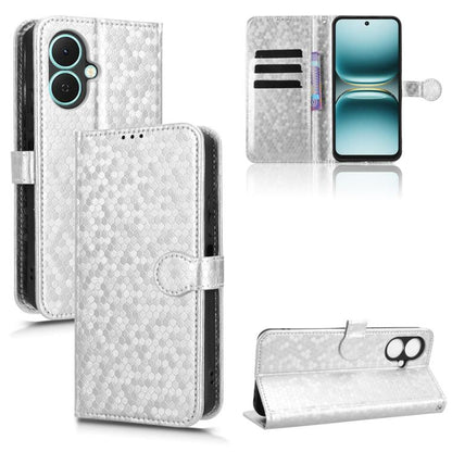 Honeycomb Dot Texture Leather Phone Case, For Tecno Spark 40 4G, For Tecno Pova 7 Ultra 5G, For Tecno Pova 7 4G, For Tecno Spark Go 2 4G