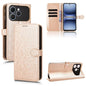 Honeycomb Dot Texture Leather Phone Case, For Tecno Spark 40 4G, For Tecno Pova 7 Ultra 5G, For Tecno Pova 7 4G, For Tecno Spark Go 2 4G