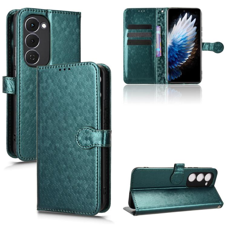 Honeycomb Dot Texture Leather Phone Case, For Tecno Pova 7 5G, For Tecno Pop 10 / Infinix Smart 10 4G, For Tecno Spark 40 Pro+ 4G, For Tecno Spark 40 Pro 4G