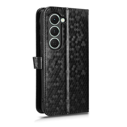 Honeycomb Dot Texture Leather Phone Case, For Tecno Spark 40 Pro 4G, For Tecno Spark 40 4G, For Tecno Pova 7 Ultra 5G, For Tecno Pova 7 4G