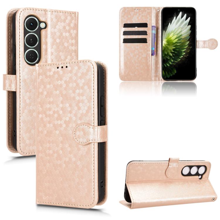 Honeycomb Dot Texture Leather Phone Case, For Tecno Pova 7 5G, For Tecno Pop 10 / Infinix Smart 10 4G, For Tecno Spark 40 Pro+ 4G, For Tecno Spark 40 Pro 4G