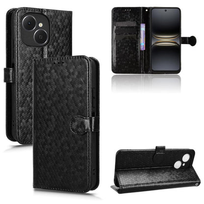 Honeycomb Dot Texture Leather Phone Case, For Tenco Spark Go 3, For Tenco Spark Slim 4G / Pova Slim 5G, For Tecno Spark 40C, For Tecno Pova 7 Pro 5G