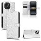 Honeycomb Dot Texture Leather Phone Case, For Tenco Spark Go 3, For Tenco Spark Slim 4G / Pova Slim 5G, For Tecno Spark 40C, For Tecno Pova 7 Pro 5G
