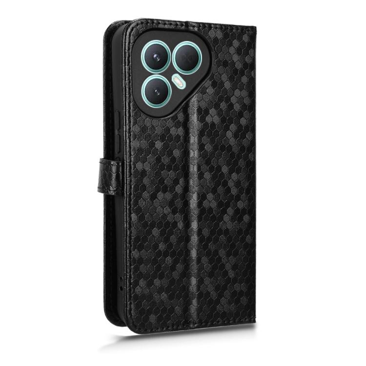 Honeycomb Dot Texture Leather Phone Case, For Tecno Pova 7 Pro 5G, For Tecno Pova 7 5G, For Tecno Pop 10 / Infinix Smart 10 4G, For Tecno Spark 40 Pro+ 4G