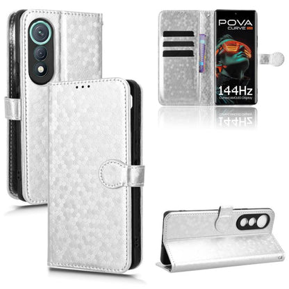 Honeycomb Dot Texture Leather Phone Case, For Tecno Pova Curve 5G, For Tecno Camon 40 Pro 4G / 5G, For Tecno Camon 40 Premier, For Tecno Camon 30s / 30s Pro