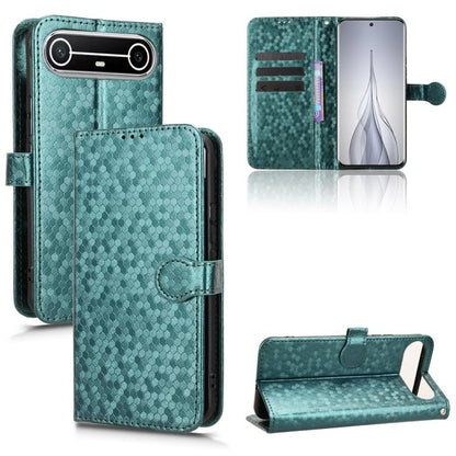 Honeycomb Dot Texture Leather Phone Case, For Tenco Spark Go 3, For Tenco Spark Slim 4G / Pova Slim 5G, For Tecno Spark 40C, For Tecno Pova 7 Pro 5G