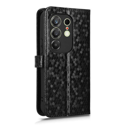 Honeycomb Dot Texture Leather Phone Case, For Tecno Camon 50 4G, For Tenco Spark Go 3, For Tenco Spark Slim 4G / Pova Slim 5G, For Tecno Spark 40C