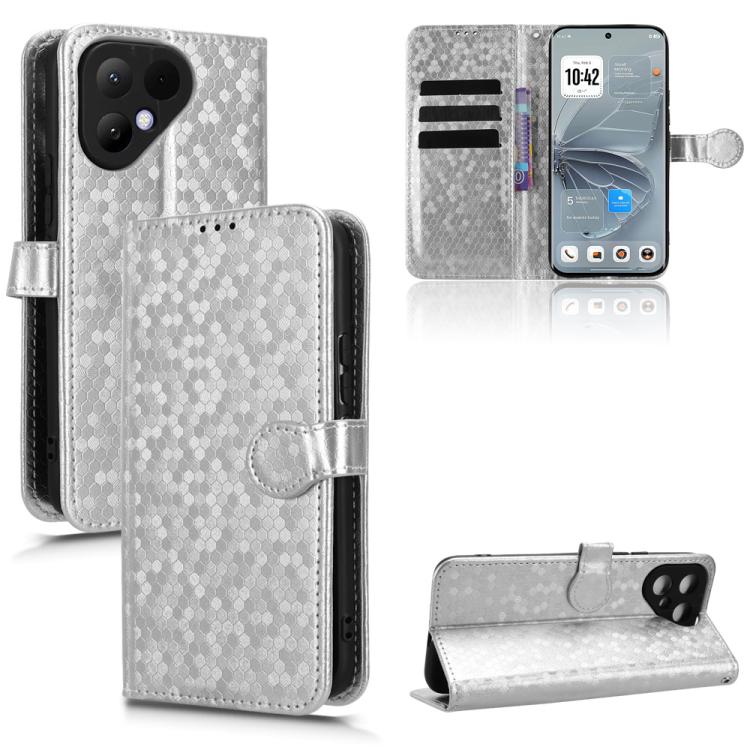 Honeycomb Dot Texture Leather Phone Case, For Tecno Pova Curve 2 5G, For Tecno Spark 50 4G, For Tecno Camon 50 Pro 4G, For Tecno Camon 50 4G