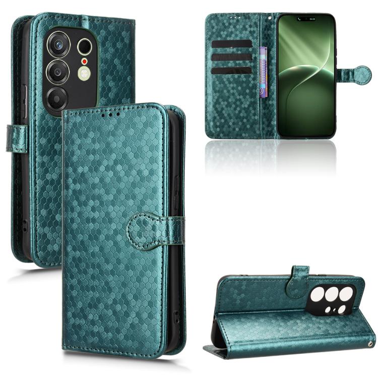 Honeycomb Dot Texture Leather Phone Case, For Tecno Pova Curve 2 5G, For Tecno Spark 50 4G, For Tecno Camon 50 Pro 4G, For Tecno Camon 50 4G
