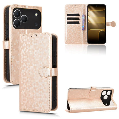 Honeycomb Dot Texture Leather Phone Case, For Tecno Pova Curve 2 5G, For Tecno Spark 50 4G, For Tecno Camon 50 Pro 4G, For Tecno Camon 50 4G