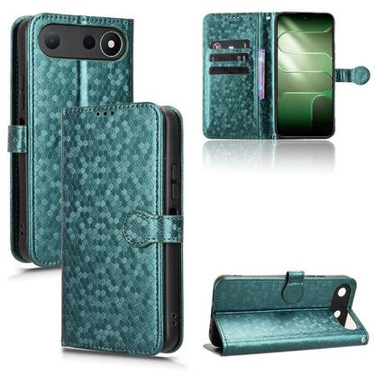 Honeycomb Dot Texture Leather Phone Case, For Tecno Spark 50 5G, For Tecno Pova Curve 2 5G, For Tecno Spark 50 4G, For Tecno Camon 50 Pro 4G