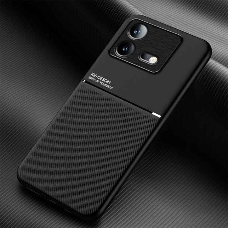 Classic Tilt Strip Grain Magnetic PC Hybrid TPU Phone Case, For vivo V29e, For vivo V29e Global, For vivo Y35+, For vivo S17, For vivo S17e, For vivo iQOO Neo8