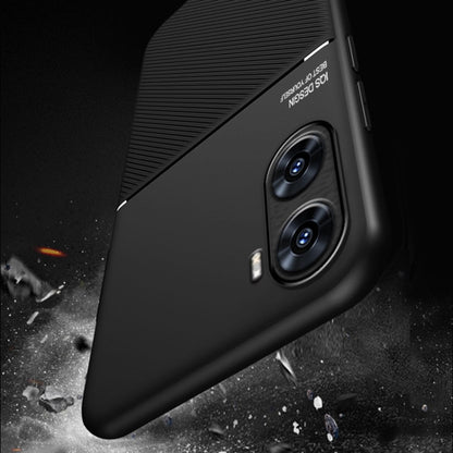 Classic Tilt Strip Grain Magnetic PC Hybrid TPU Phone Case