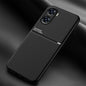 Classic Tilt Strip Grain Magnetic PC Hybrid TPU Phone Case, For vivo X100, For vivo iQOO 12, For vivo V29e, For vivo V29e Global, For vivo Y35+, For vivo S17