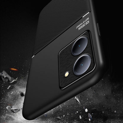 Classic Tilt Strip Grain Magnetic PC Hybrid TPU Phone Case