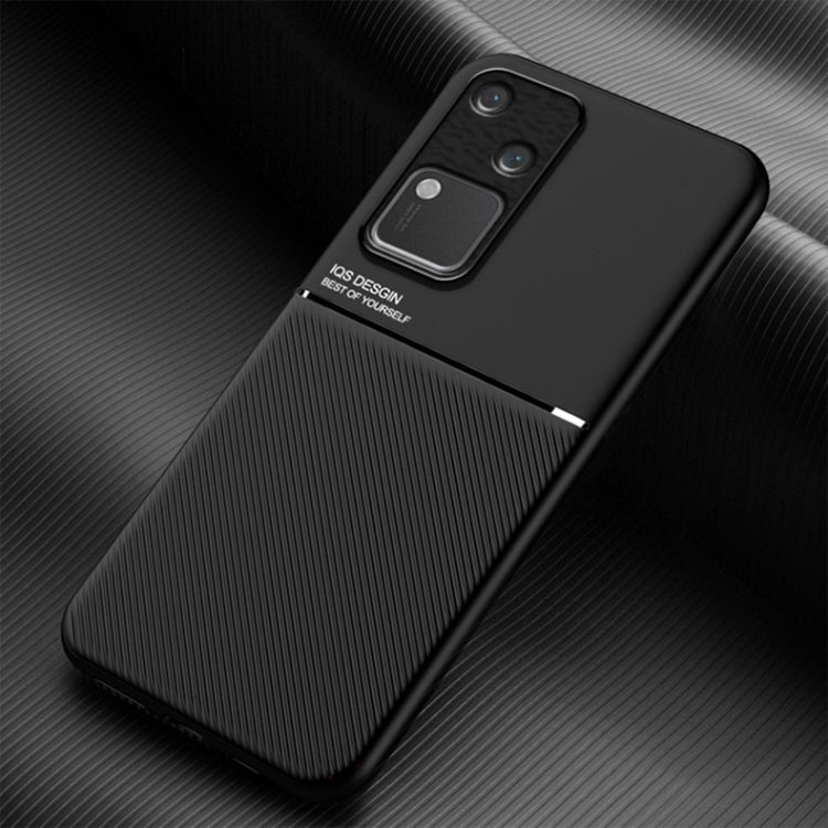 Classic Tilt Strip Grain Magnetic PC Hybrid TPU Phone Case, For vivo S18 Pro, For vivo S18, For vivo X100 Pro, For vivo X100, For vivo iQOO 12 Pro, For vivo iQOO 12