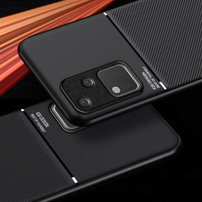 Classic Tilt Strip Grain Magnetic PC Hybrid TPU Phone Case