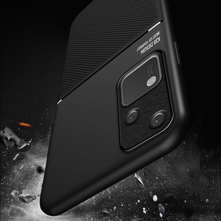 Classic Tilt Strip Grain Magnetic PC Hybrid TPU Phone Case, For vivo S18 Pro, For vivo S18, For vivo X100 Pro, For vivo X100, For vivo iQOO 12 Pro, For vivo iQOO 12
