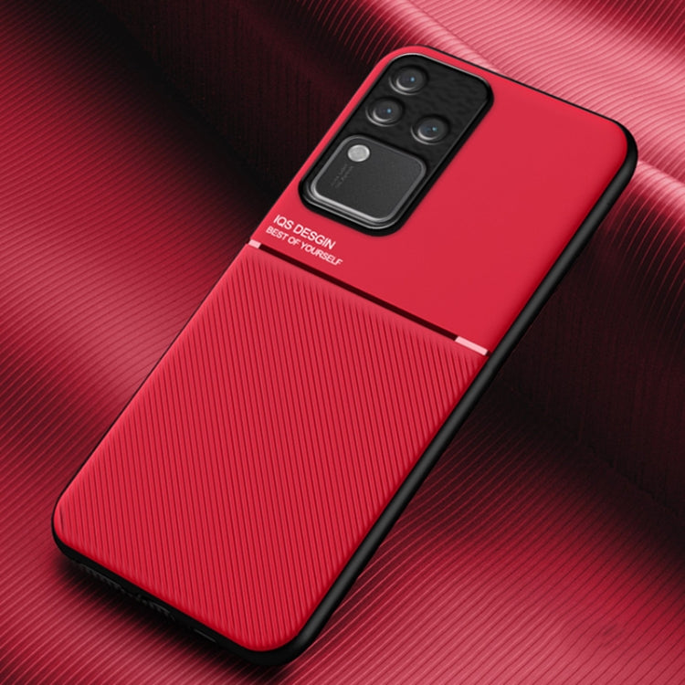 Classic Tilt Strip Grain Magnetic PC Hybrid TPU Phone Case, For vivo S18 Pro, For vivo S18, For vivo X100 Pro, For vivo X100, For vivo iQOO 12 Pro, For vivo iQOO 12