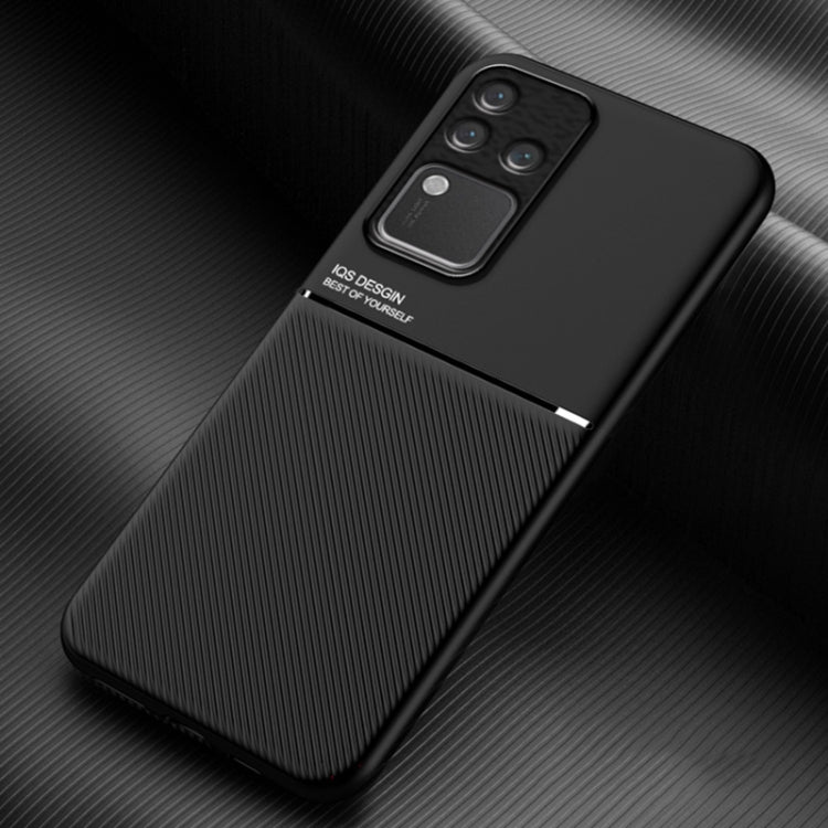 Classic Tilt Strip Grain Magnetic PC Hybrid TPU Phone Case, For vivo S18 Pro, For vivo S18, For vivo X100 Pro, For vivo X100, For vivo iQOO 12 Pro, For vivo iQOO 12