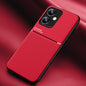 Classic Tilt Strip Grain Magnetic PC Hybrid TPU Phone Case, For vivo X100, For vivo iQOO 12, For vivo V29e, For vivo V29e Global, For vivo Y35+, For vivo S17
