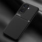 Classic Tilt Strip Grain Magnetic PC Hybrid TPU Phone Case, For vivo iQOO Z9, For vivo Y100 5G IDN, For vivo iQOO Neo9, For vivo S18 Pro, For vivo S18, For vivo X100 Pro