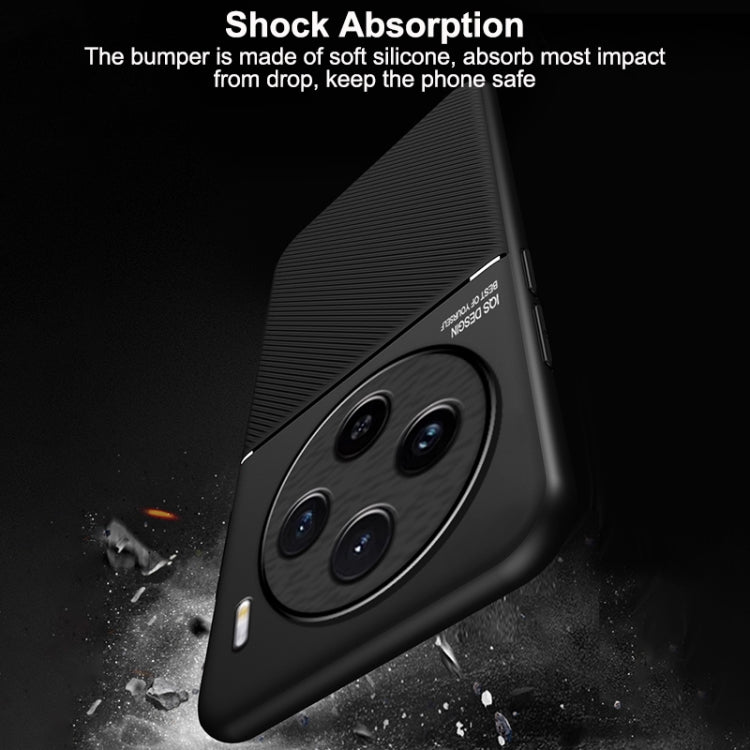 Classic Tilt Strip Grain Magnetic PC Hybrid TPU Phone Case, For vivo X100s, For vivo X100 Ultra, For vivo iQOO Z9x, For vivo iQOO Z9, For vivo Y100 5G IDN, For vivo iQOO Neo9