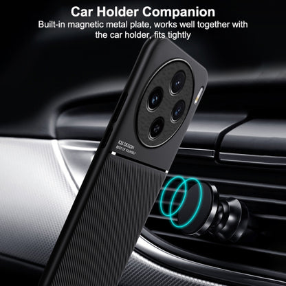 Classic Tilt Strip Grain Magnetic PC Hybrid TPU Phone Case, For vivo X100s, For vivo X100 Ultra, For vivo iQOO Z9x, For vivo iQOO Z9, For vivo Y100 5G IDN, For vivo iQOO Neo9
