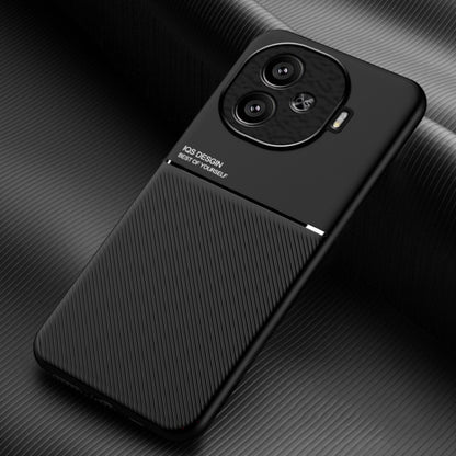 Classic Tilt Strip Grain Magnetic PC Hybrid TPU Phone Case, For vivo iQOO Z9, For vivo Y100 5G IDN, For vivo iQOO Neo9, For vivo S18 Pro, For vivo S18, For vivo X100 Pro