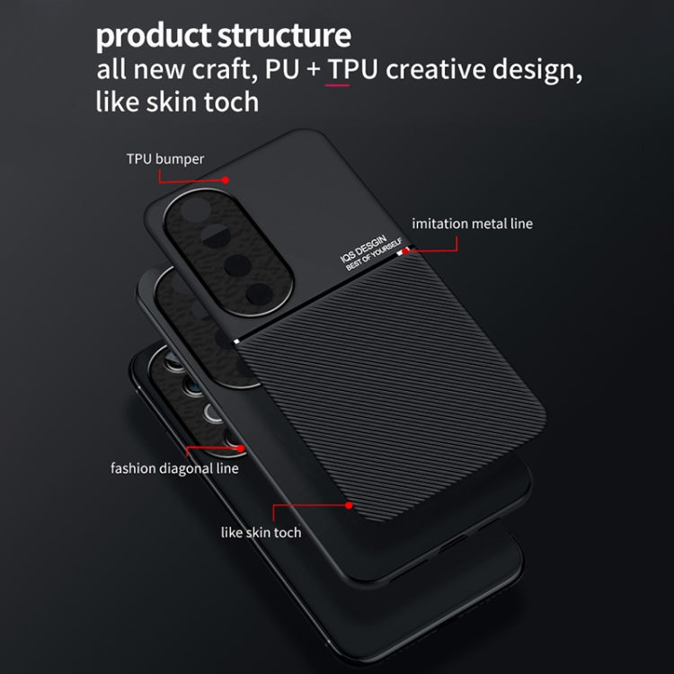 Classic Tilt Strip Grain Magnetic PC Hybrid TPU Phone Case, For vivo S19 Pro, For vivo S19, For vivo Y28 4G, For vivo X100s, For vivo X100 Ultra, For vivo iQOO Z9x