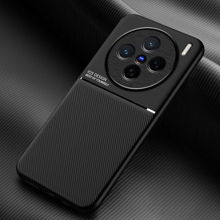Classic Tilt Strip Grain Magnetic PC Hybrid TPU Phone Case, For vivo X200s, For vivo X200 Ultra, For vivo S20, For vivo S20 Pro, For vivo X200, For vivo X200 Pro mini