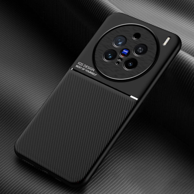 Classic Tilt Strip Grain Magnetic PC Hybrid TPU Phone Case, For vivo S20 Pro, For vivo X200, For vivo X200 Pro mini, For vivo X200 Pro, For vivo Y300 Pro, For vivo V40 Lite