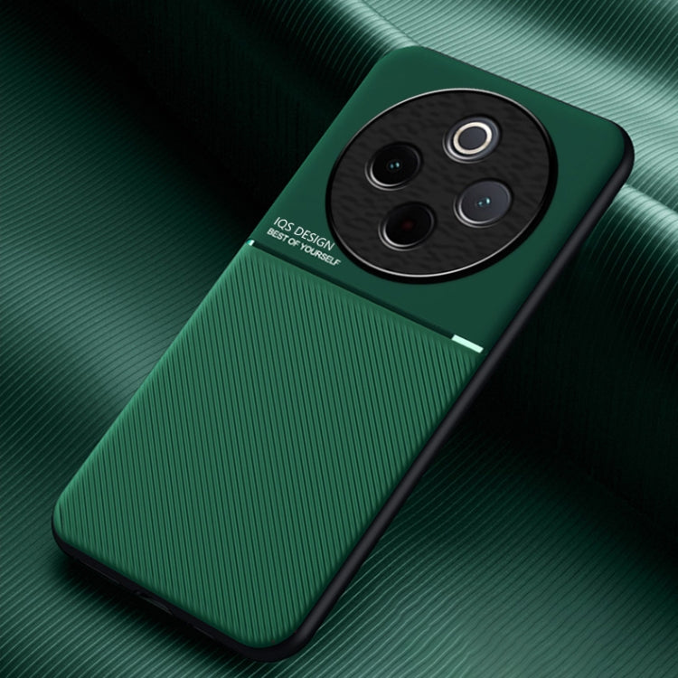 Classic Tilt Strip Grain Magnetic PC Hybrid TPU Phone Case, For vivo S20 Pro, For vivo X200, For vivo X200 Pro mini, For vivo X200 Pro, For vivo Y300 Pro, For vivo V40 Lite