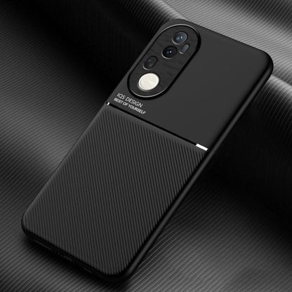 Classic Tilt Strip Grain Magnetic PC Hybrid TPU Phone Case