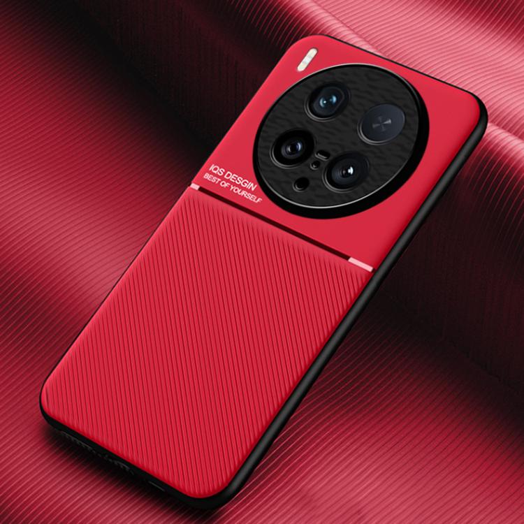 Classic Tilt Strip Grain Magnetic PC Hybrid TPU Phone Case