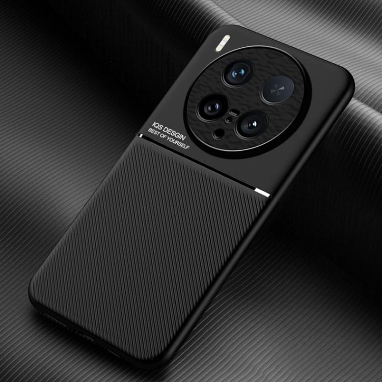 Classic Tilt Strip Grain Magnetic PC Hybrid TPU Phone Case