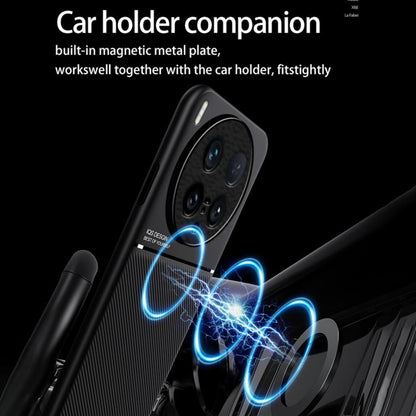 Classic Tilt Strip Grain Magnetic PC Hybrid TPU Phone Case