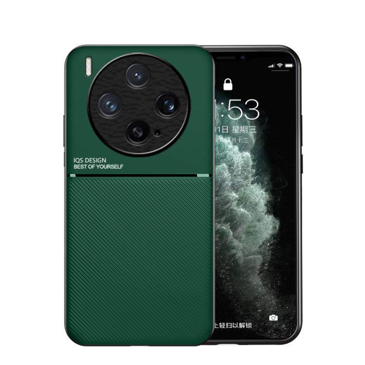 Classic Tilt Strip Grain Magnetic PC Hybrid TPU Phone Case, For vivo X300, For vivo V60 Lite 5G, For vivo V60 5G, For vivo X200s, For vivo X200 Ultra, For vivo S20