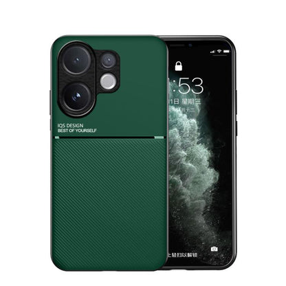 Classic Tilt Strip Grain Magnetic PC Hybrid TPU Phone Case, For vivo Y31 5G 2025 / Y21d 4G, For vivo iQOO 15, For vivo X300 Pro, For vivo X300, For vivo V60 Lite 5G, For vivo V60 5G
