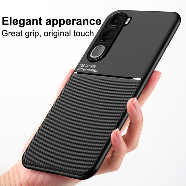Classic Tilt Strip Grain Magnetic PC Hybrid TPU Phone Case, For vivo Y31 5G 2025 / Y21d 4G, For vivo iQOO 15, For vivo X300 Pro, For vivo X300, For vivo V60 Lite 5G, For vivo V60 5G