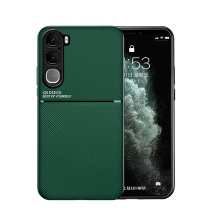 Classic Tilt Strip Grain Magnetic PC Hybrid TPU Phone Case, For vivo Y31 5G 2025 / Y21d 4G, For vivo iQOO 15, For vivo X300 Pro, For vivo X300, For vivo V60 Lite 5G, For vivo V60 5G