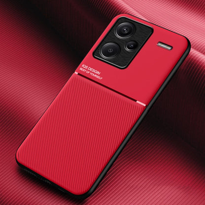Classic Tilt Strip Grain Magnetic Shockproof PC + TPU Phone Case, Series 3